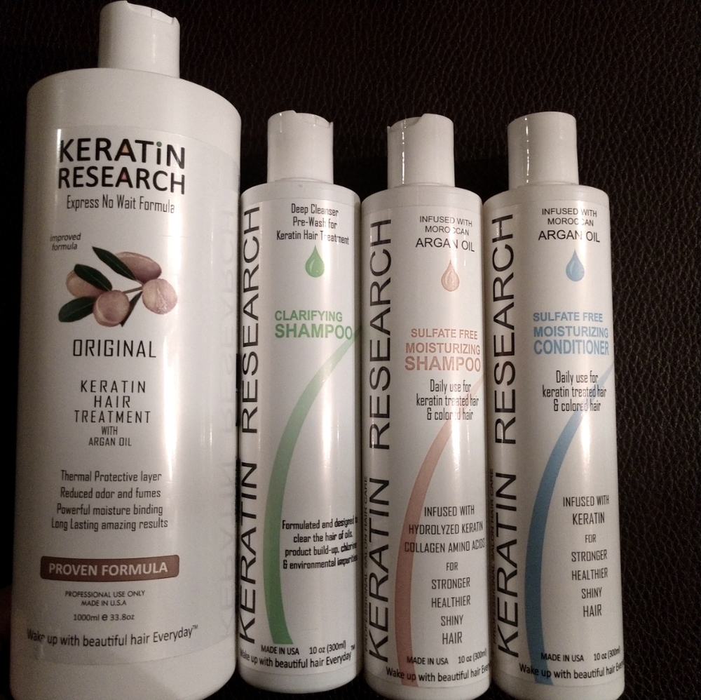 Keratin Research Keratin Hair Treatment Set